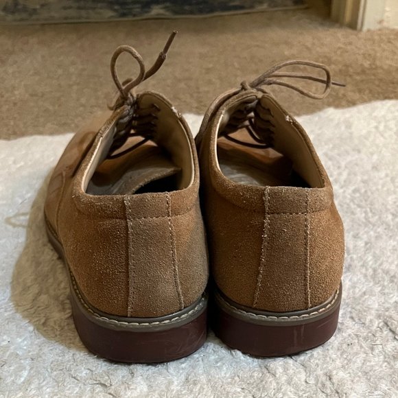 Tan Suede Derby - Picture 4 of 6